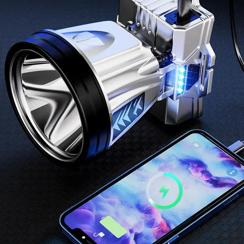 Super Bright LED Rechargeable High-power Headlight Fishing Lamp