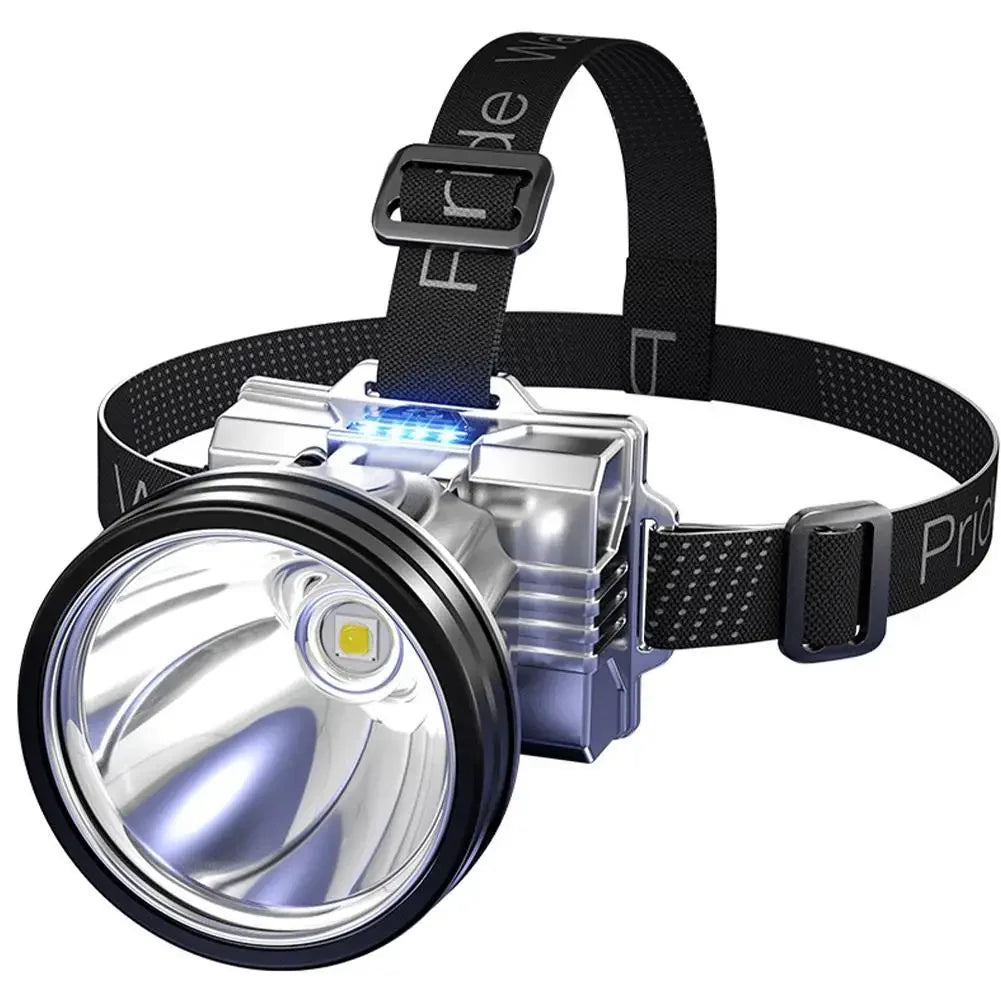 Super Bright LED Rechargeable High-power Headlight Fishing Lamp