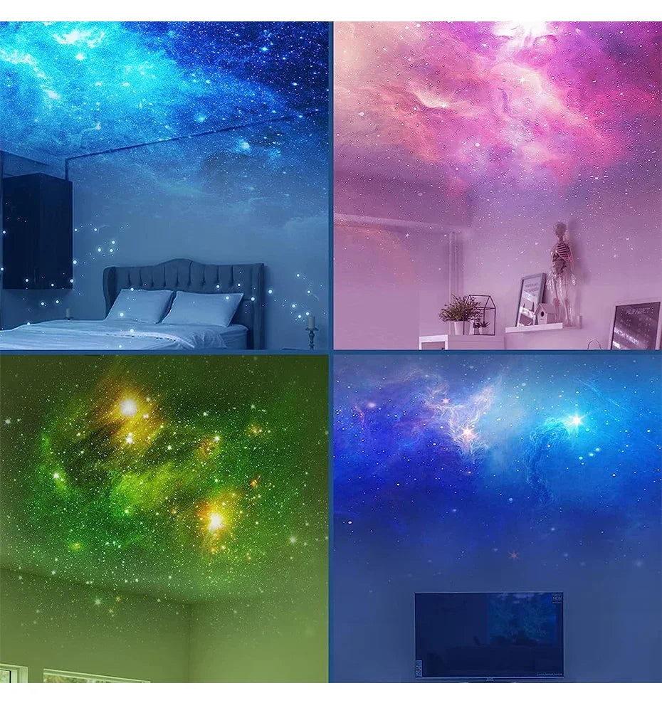 Star Projector Galaxy Night Light LED Astronaut Space Projector