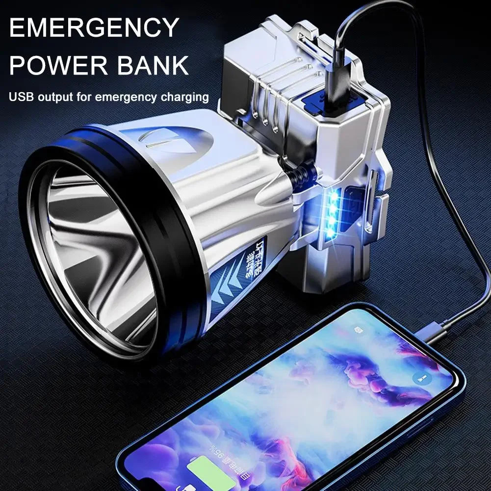 Super Bright LED Rechargeable High-power Headlight Fishing Lamp