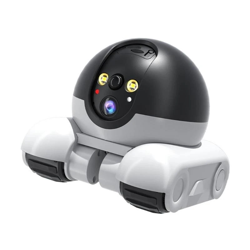 Real Time Moving Security Robot Camera for Pet with 1080P Live Feed and Voice Chatting,with 1080P Live Feed and Voice Chatting