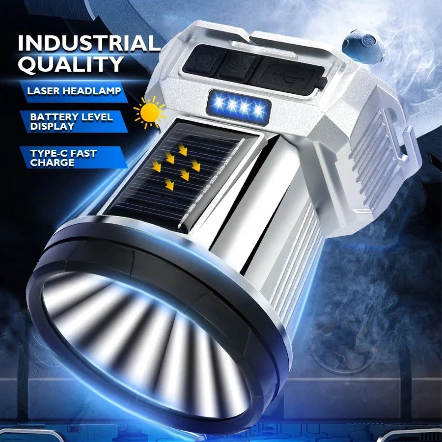 Super Bright LED Rechargeable High-power Headlight Fishing Lamp